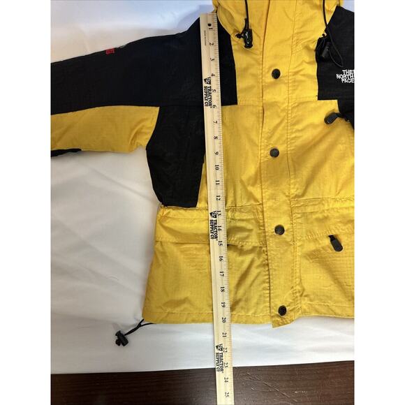Vintage The North Face Gore-Tex Parka Jacket Women's/Girls Small Yellow Mountain - Picture 9 of 9